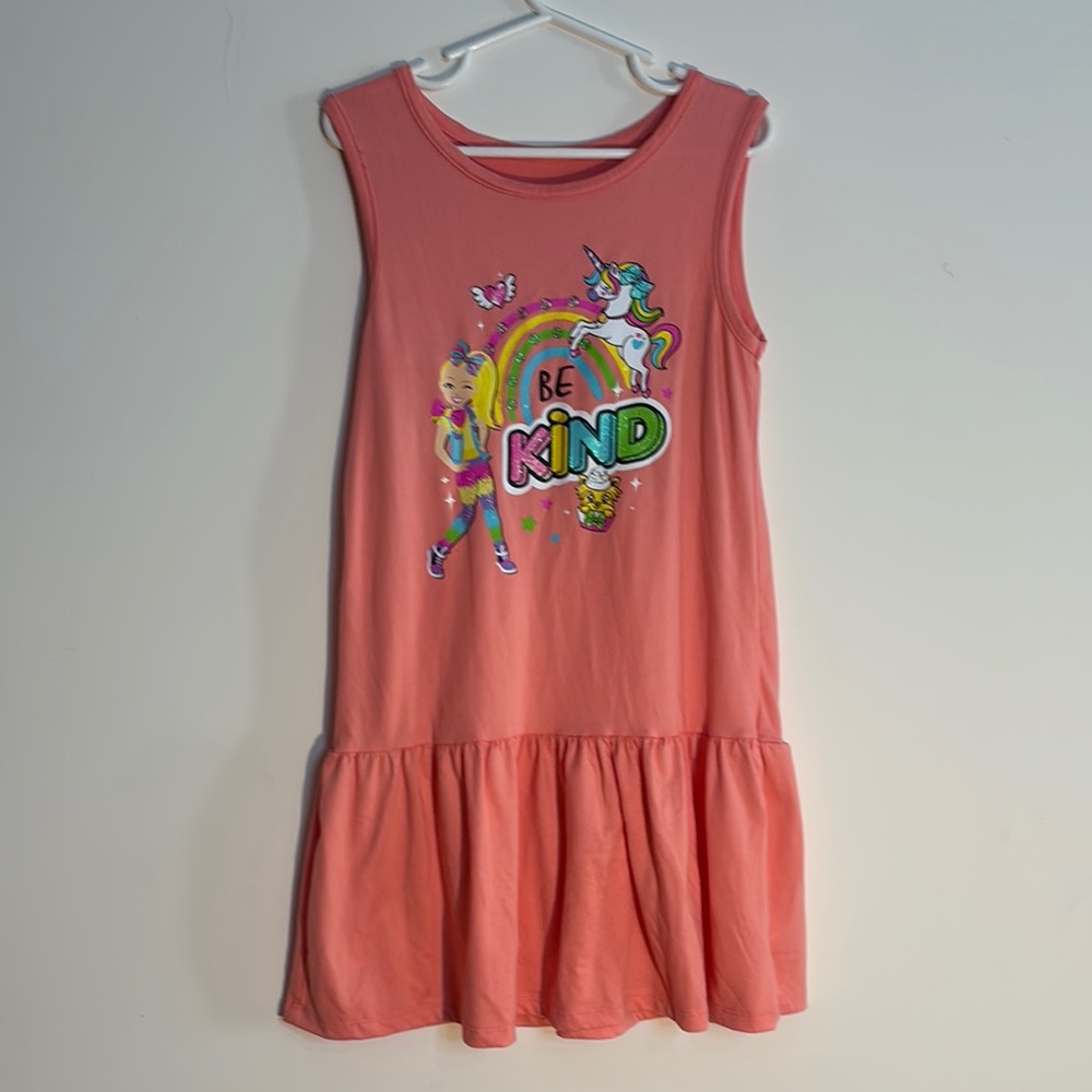 Nickelodeon Pink Ruffled Tiered Sundress